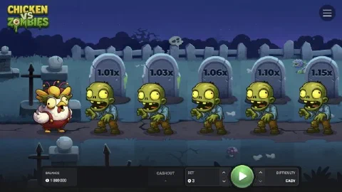 Chicken vs Zombies demo on Easy with the first five multipliers