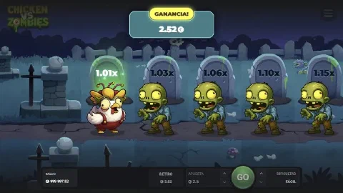Panel GANANCIA de Chicken vs Zombies tras retirar